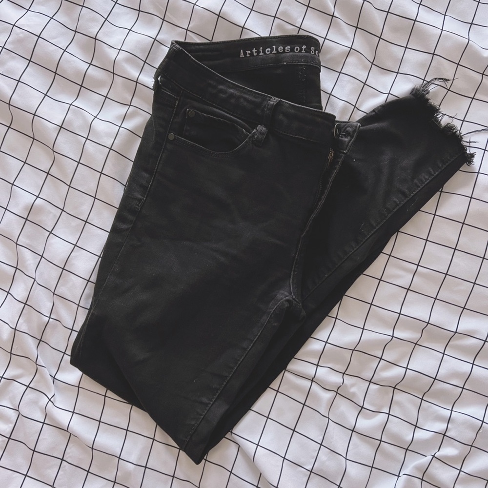 Articles of Society Black Skinny Jeans